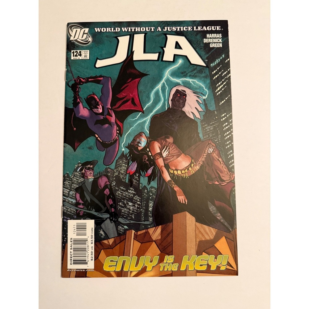 JLA World Without A Justice League Comic Book Issue 124 DC Comics